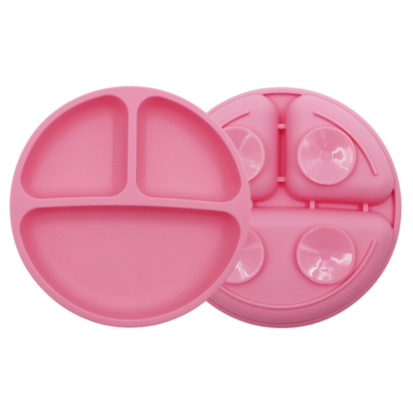 Silicone Baby Round Plate - 图片 2