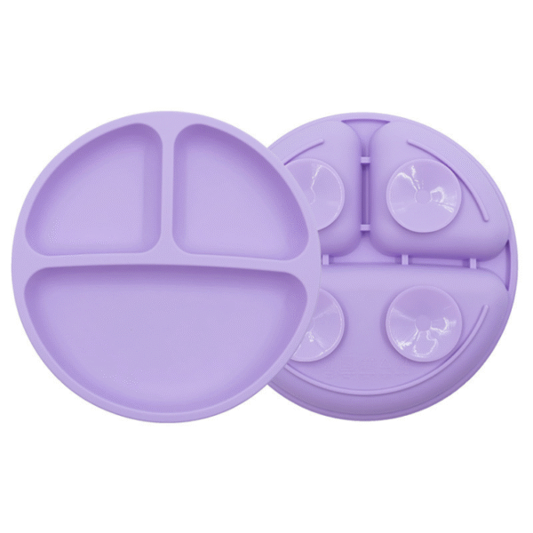 Silicone Baby Round Plate - 图片 5