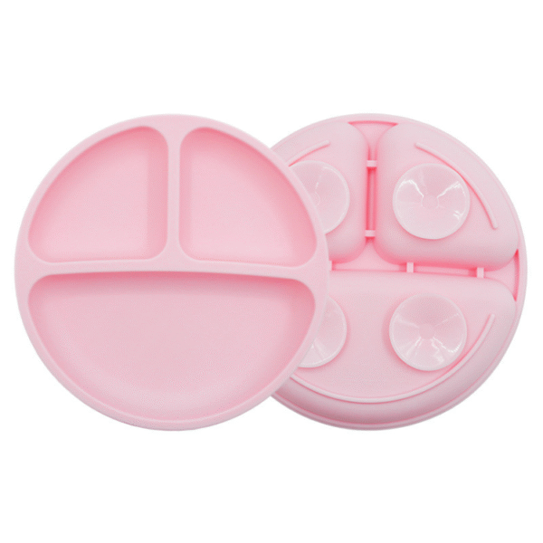 Silicone Baby Round Plate - 图片 6