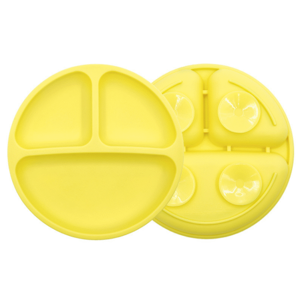 Silicone Baby Round Plate