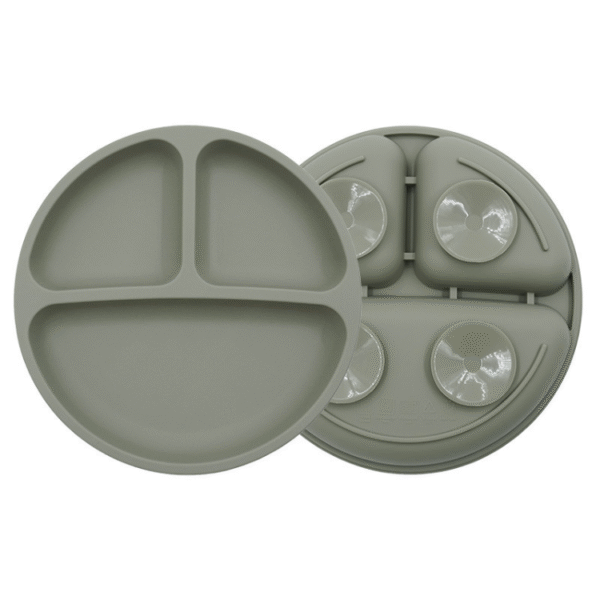 Silicone Baby Round Plate - 图片 8