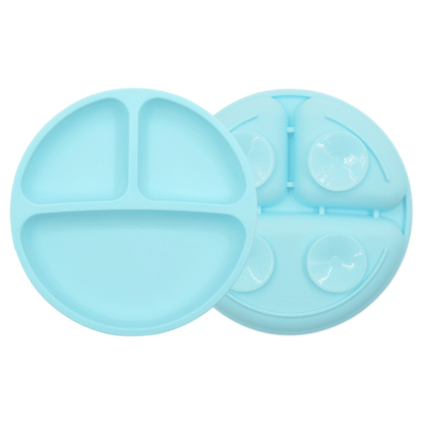 Silicone Baby Round Plate - 图片 7