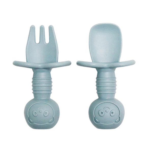 Silicone baby Fork & Spoon